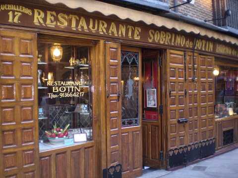 First picture of the World's oldest Restaurante, Botin