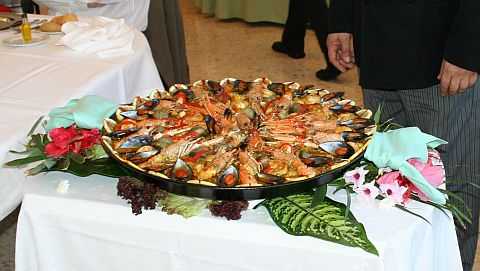 Paella, One of the most significant recipes of Mediterranean Diet.