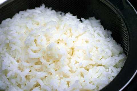 A bowl of rice.The Rice Diet